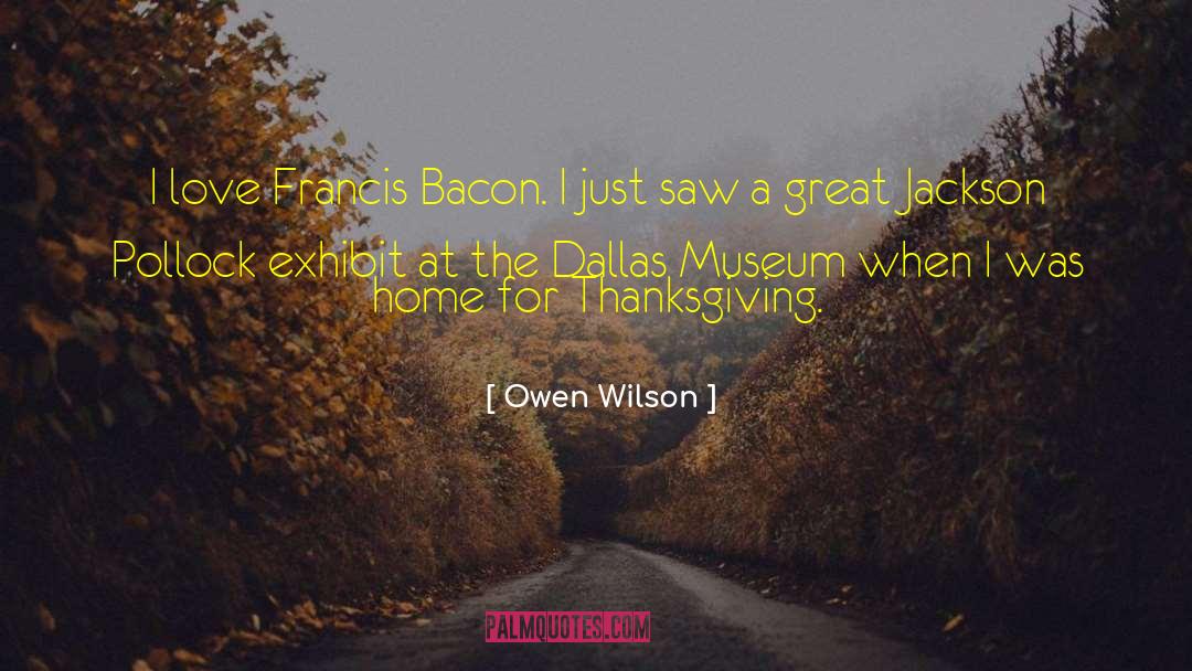 Bilbao Museum quotes by Owen Wilson