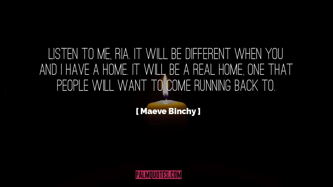 Bilicsi M Ria quotes by Maeve Binchy