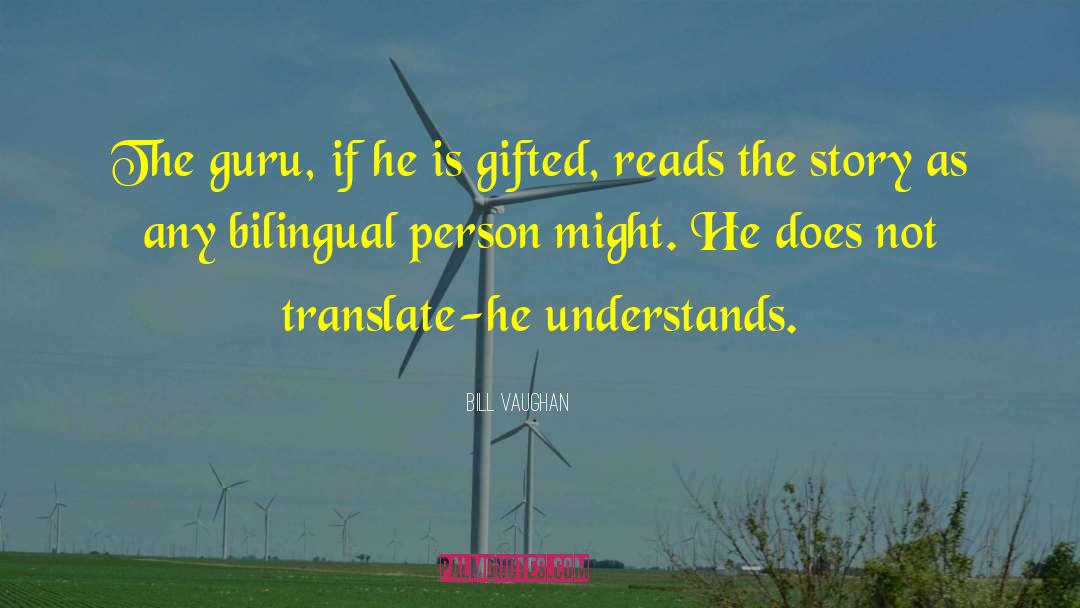 Bilingual quotes by Bill Vaughan