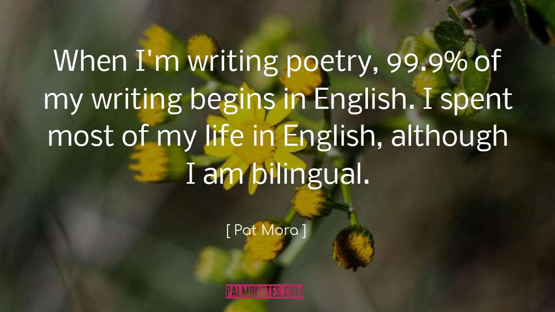 Bilingual quotes by Pat Mora