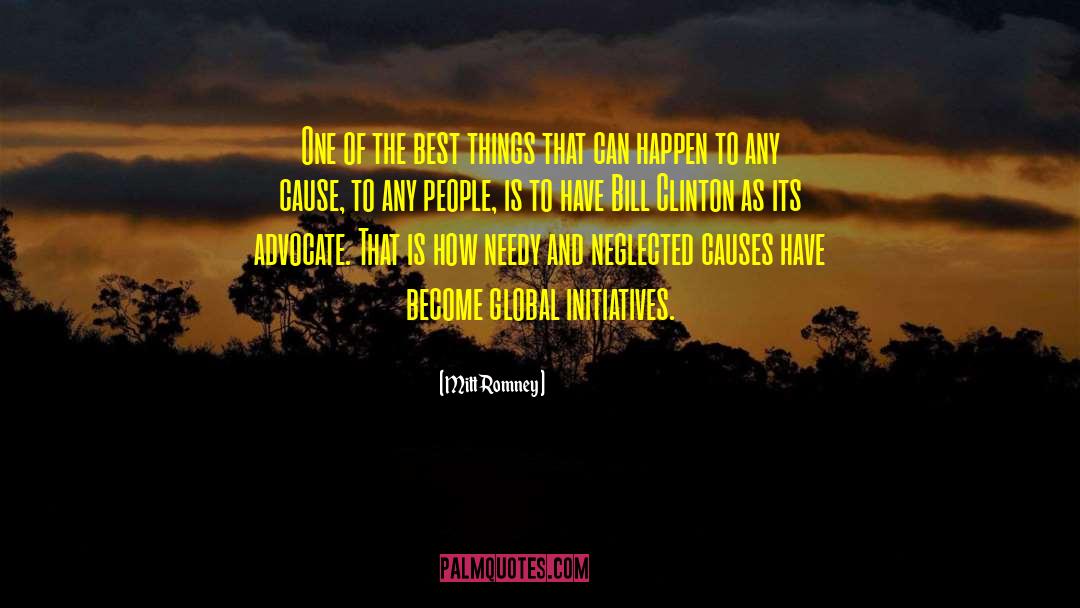 Bill Clinton quotes by Mitt Romney