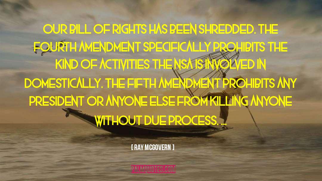 Bill Of Rights quotes by Ray McGovern