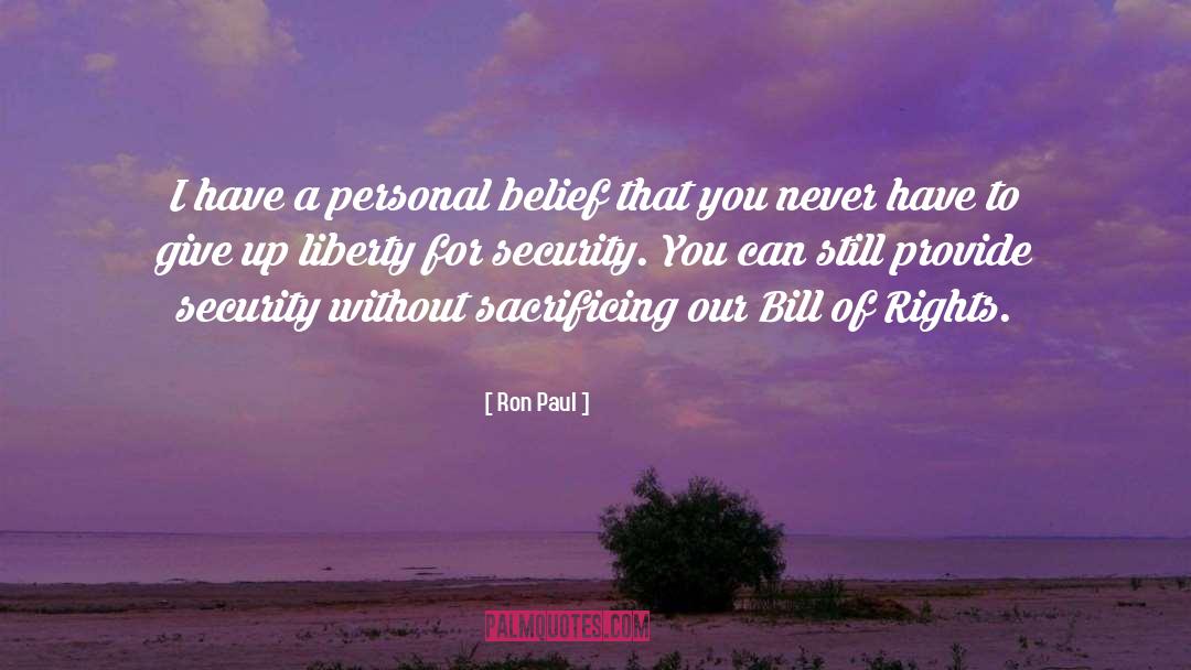 Bill Of Rights quotes by Ron Paul