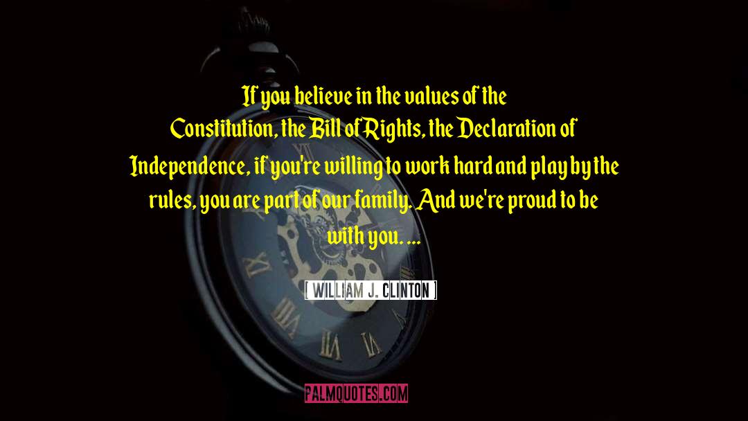 Bill Of Rights quotes by William J. Clinton
