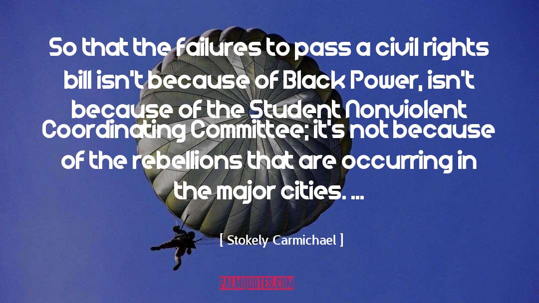 Bill quotes by Stokely Carmichael