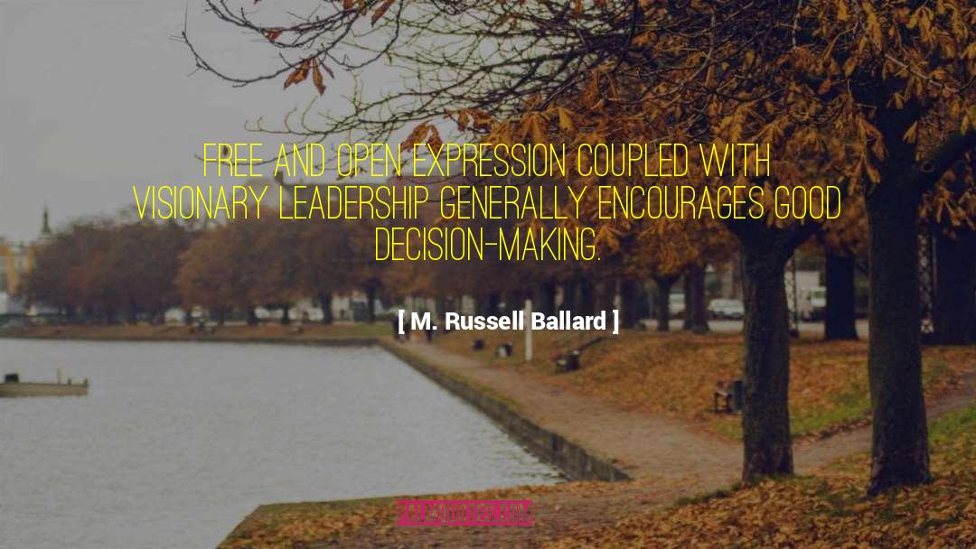 Bill Russell Leadership quotes by M. Russell Ballard