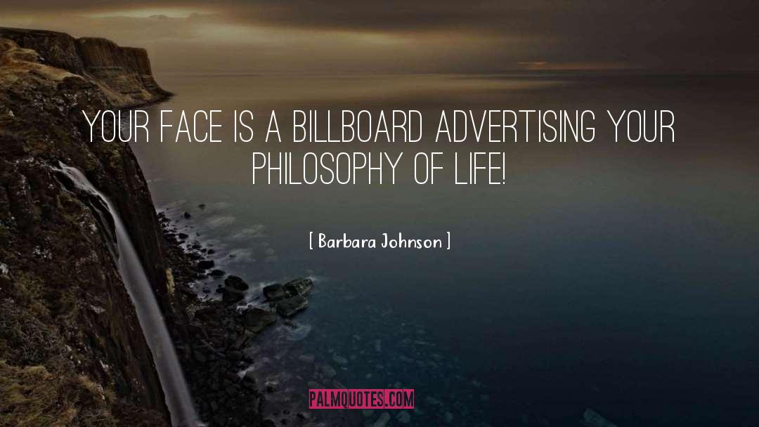 Billboard quotes by Barbara Johnson