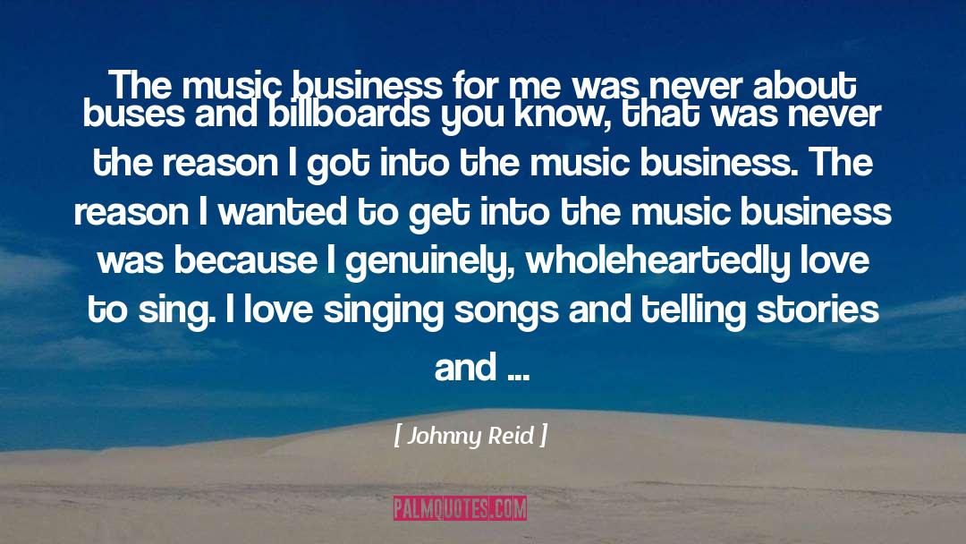 Billboards quotes by Johnny Reid