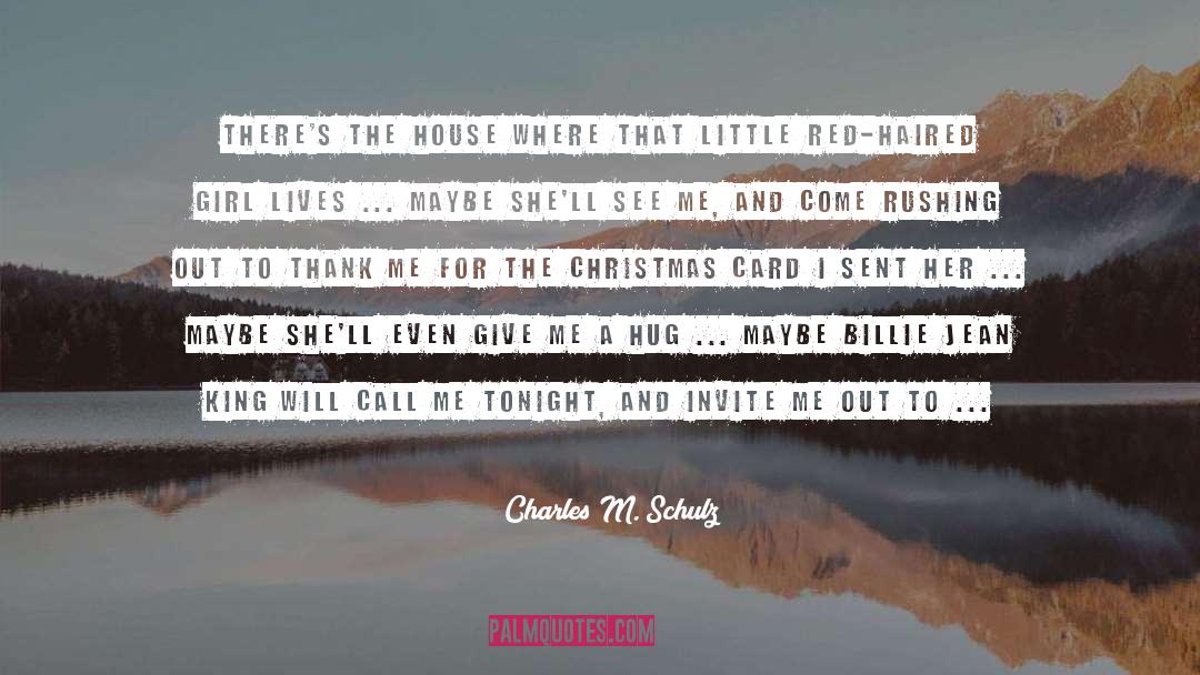 Billie Breslin quotes by Charles M. Schulz