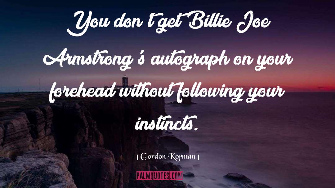 Billie Bridgerton quotes by Gordon Korman