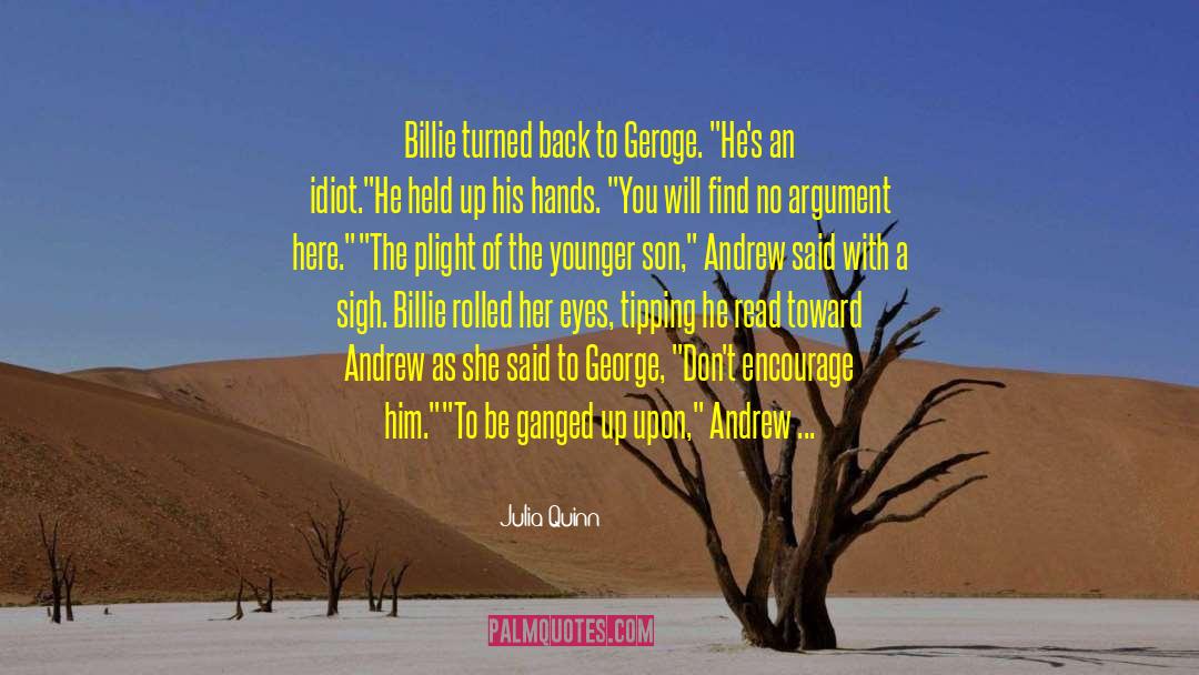 Billie Bridgerton quotes by Julia Quinn