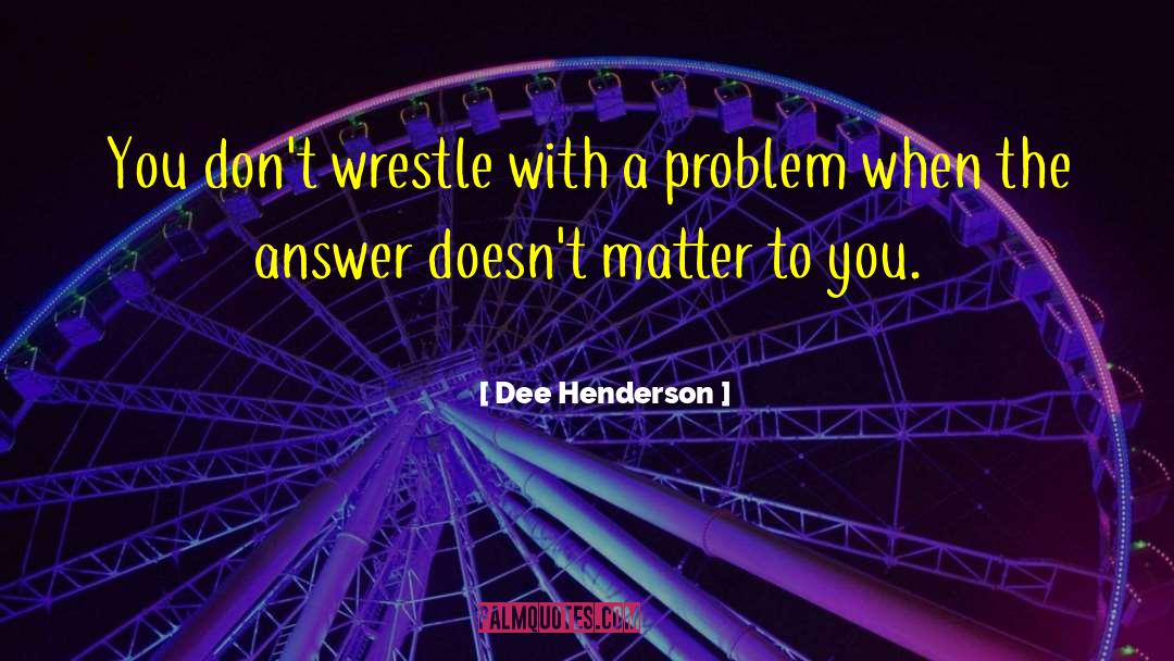 Billinda Henderson quotes by Dee Henderson