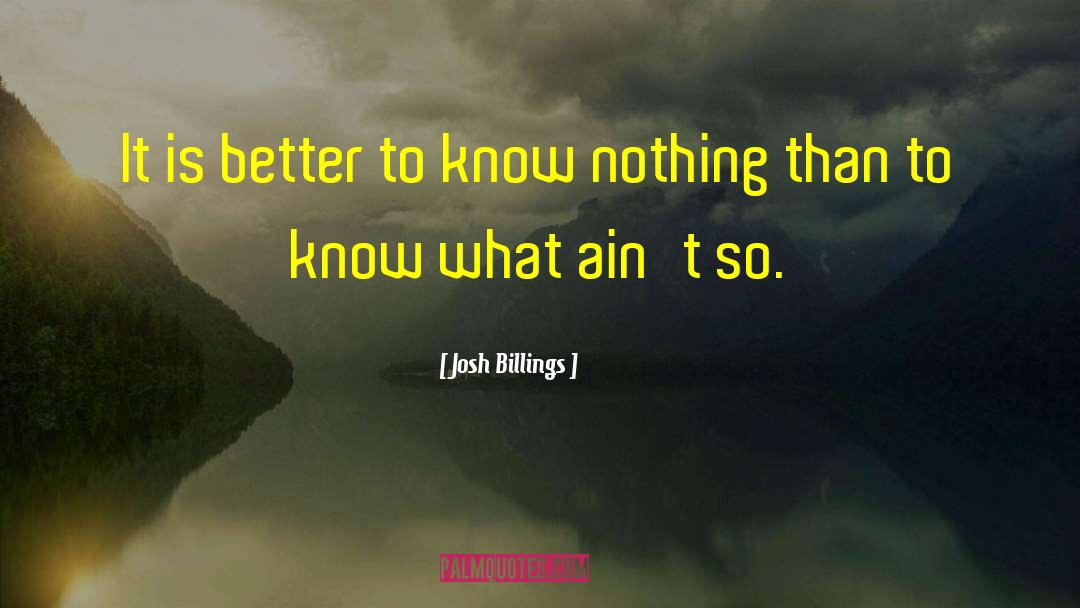 Billings quotes by Josh Billings