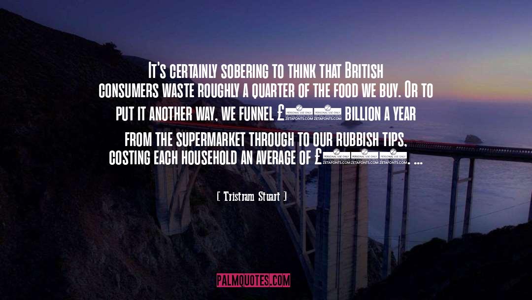 Billion quotes by Tristram Stuart