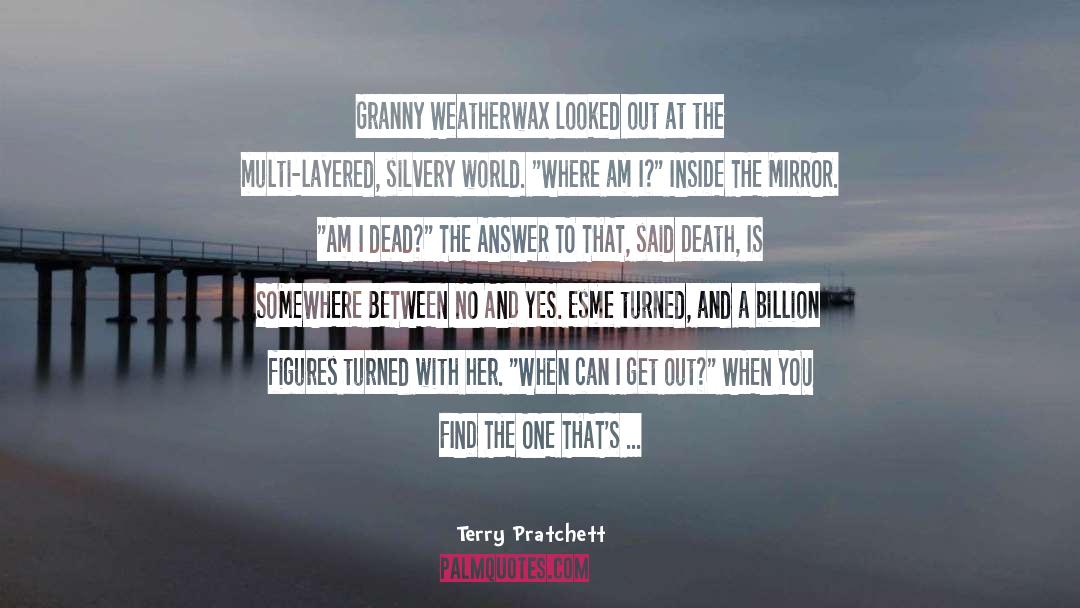 Billion quotes by Terry Pratchett