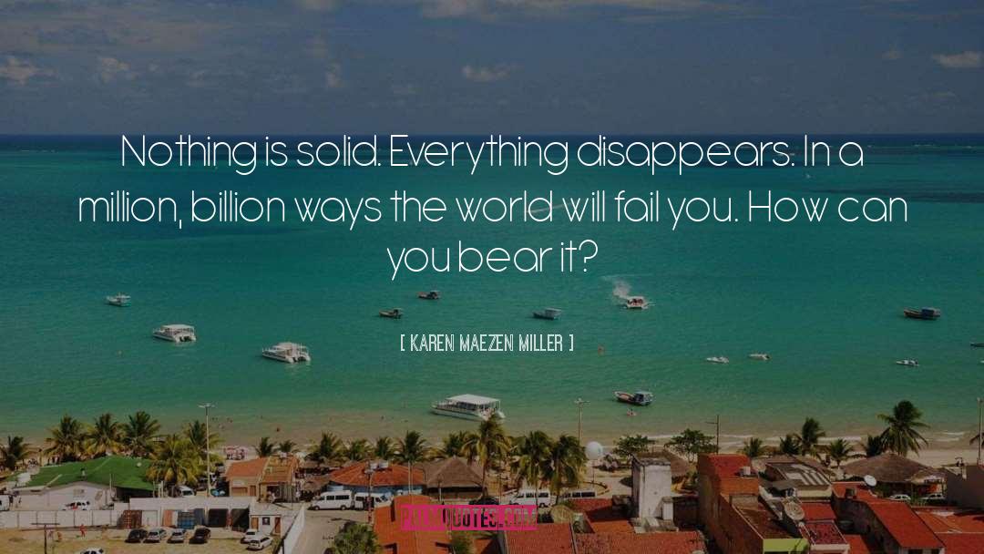 Billion quotes by Karen Maezen Miller