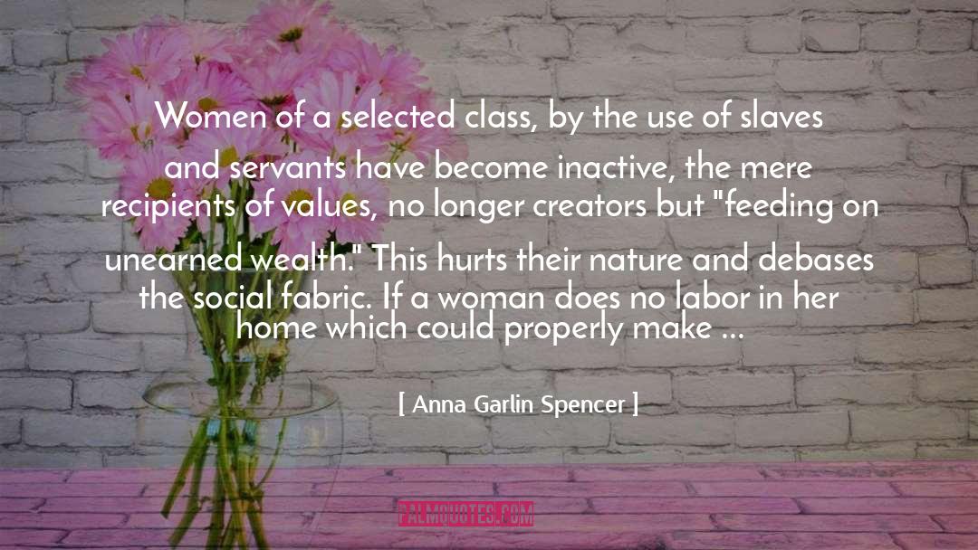 Billionaire Class quotes by Anna Garlin Spencer