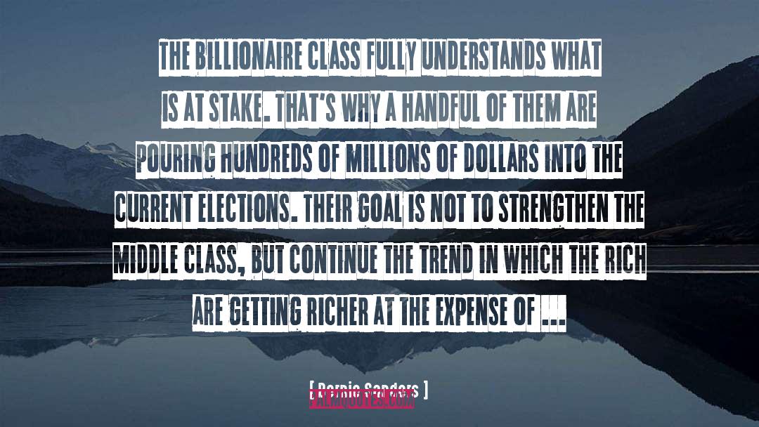 Billionaire Class quotes by Bernie Sanders