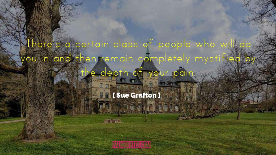 Billionaire Class quotes by Sue Grafton