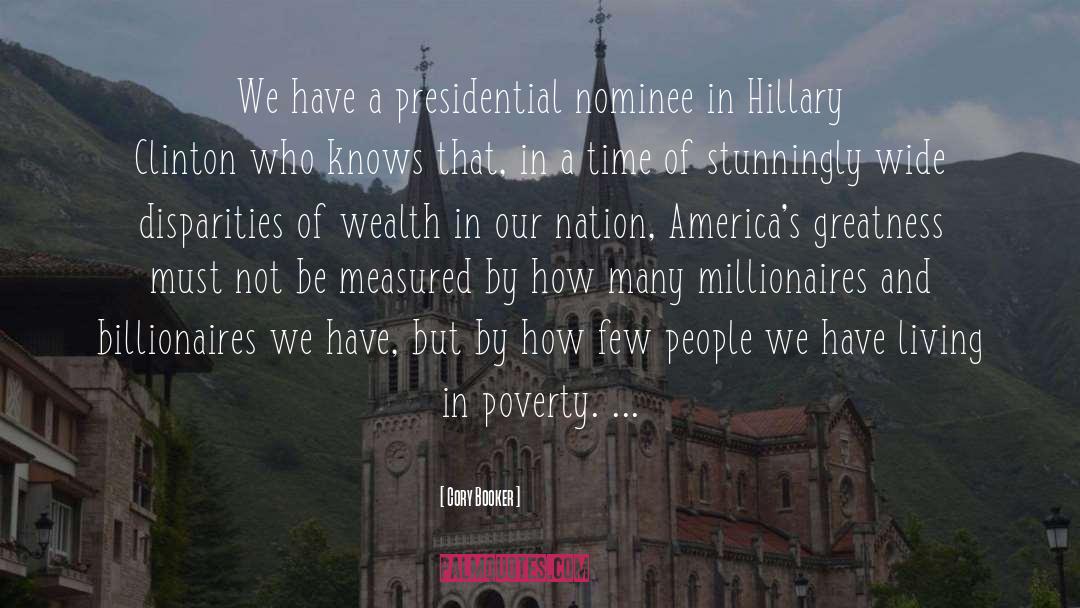 Billionaires quotes by Cory Booker