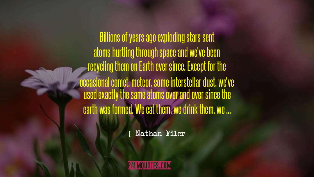 Billions Of Years quotes by Nathan Filer