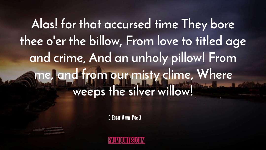 Billow quotes by Edgar Allan Poe