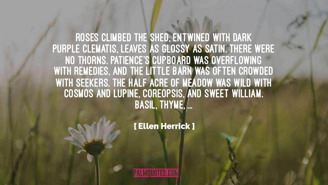 Billowing Blooms quotes by Ellen Herrick