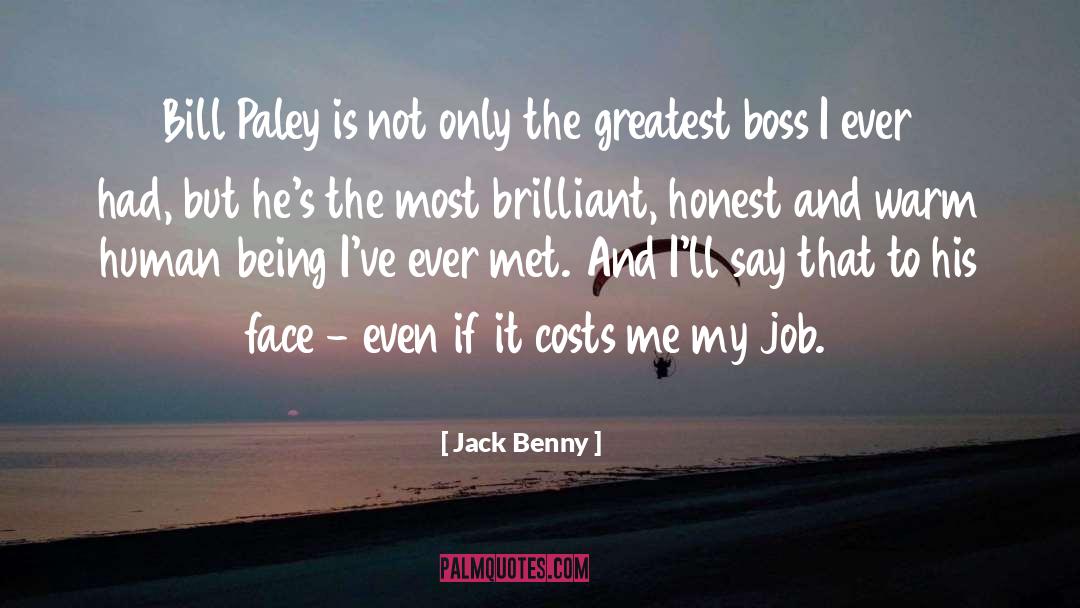 Bills quotes by Jack Benny