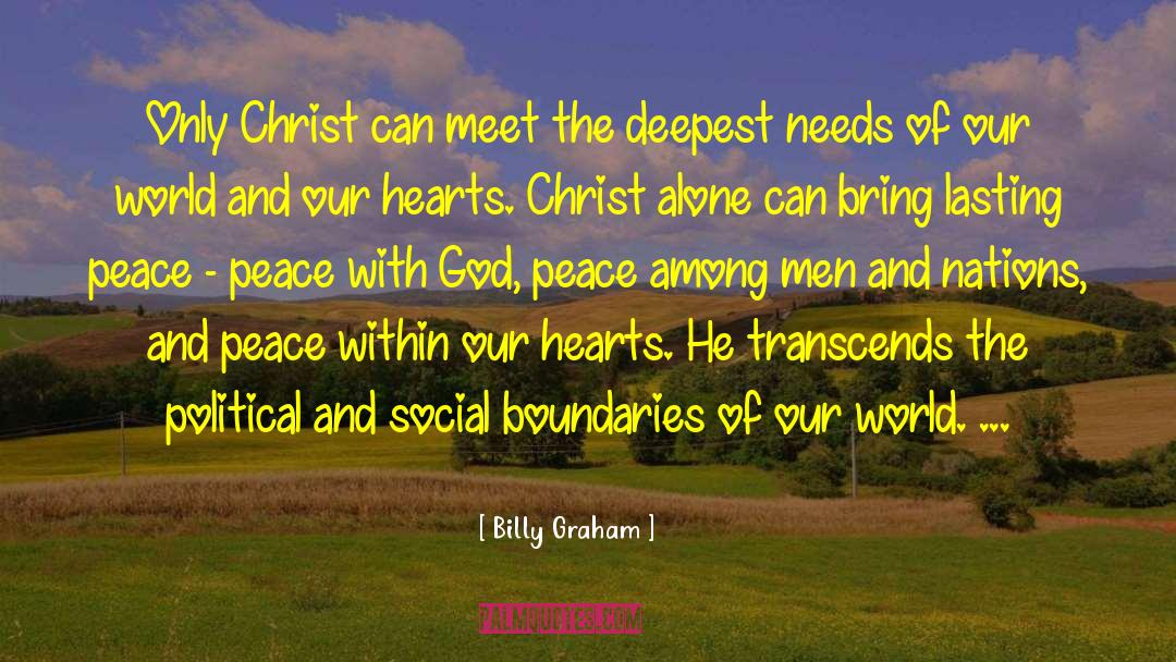 Billy And Arisnoe quotes by Billy Graham