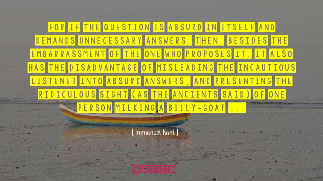 Billy Ansel quotes by Immanuel Kant