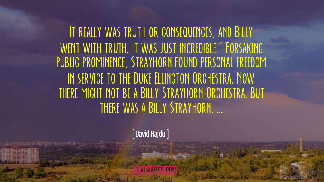 Billy Strayhorn quotes by David Hajdu
