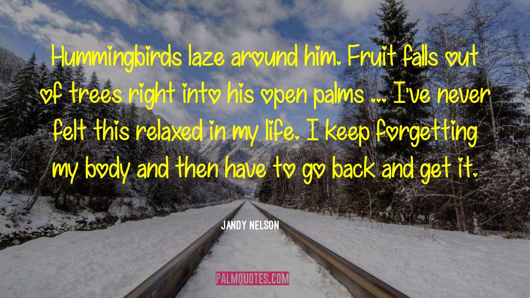 Bilva Fruit quotes by Jandy Nelson