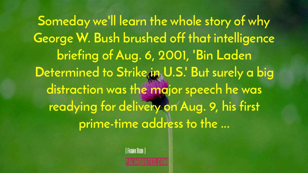 Bin Laden quotes by Frank Rich