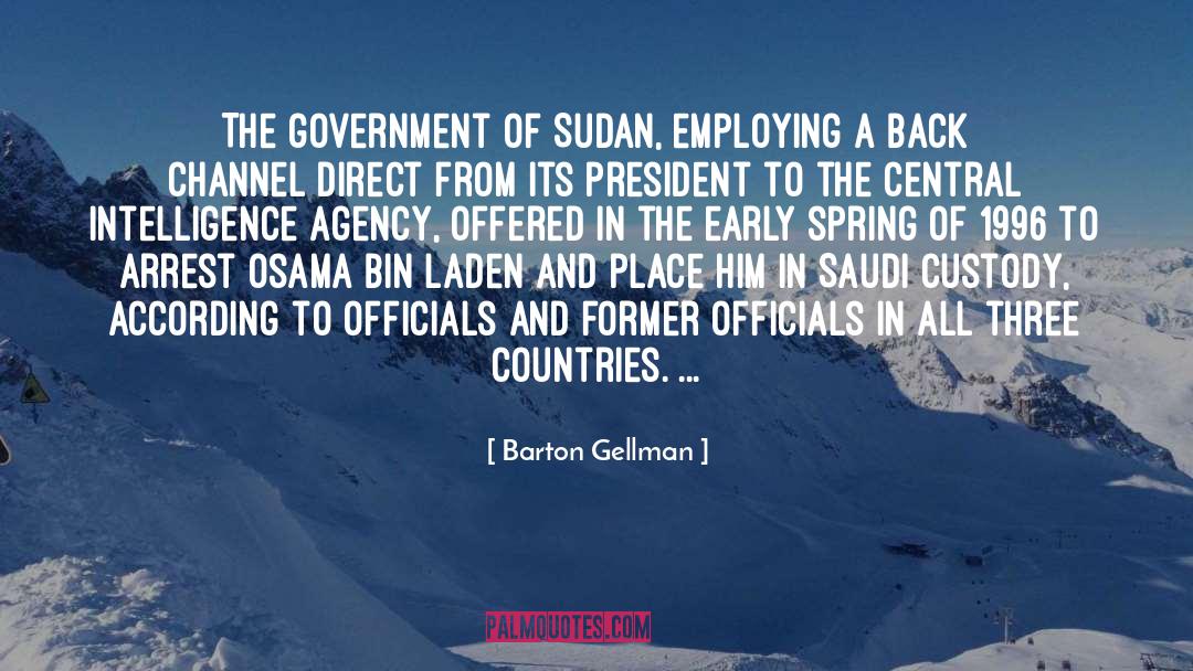 Bin Laden quotes by Barton Gellman
