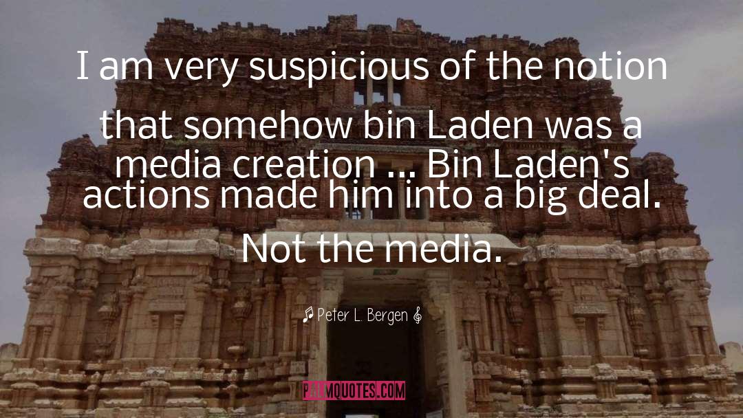 Bin Laden quotes by Peter L. Bergen