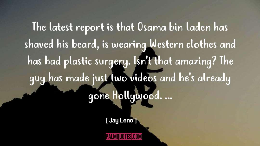 Bin Laden quotes by Jay Leno