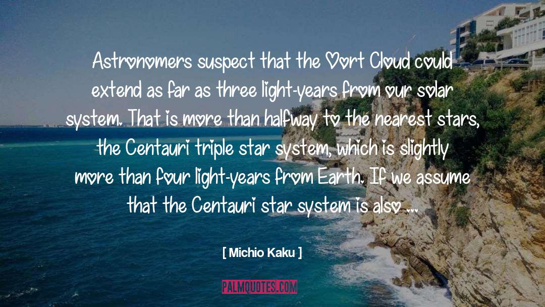 Binary Star System quotes by Michio Kaku
