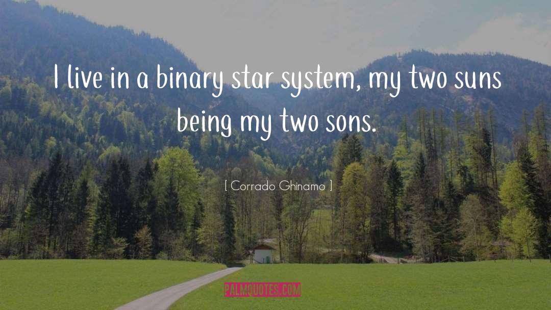 Binary Star System quotes by Corrado Ghinamo