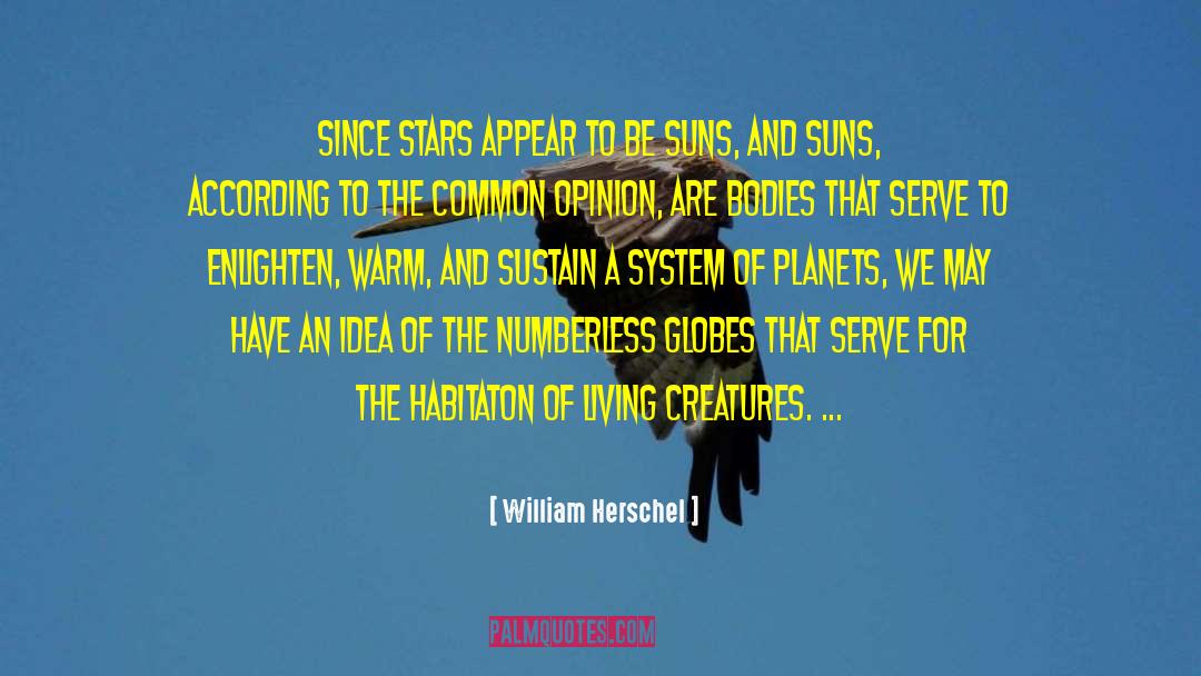 Binary Star System quotes by William Herschel