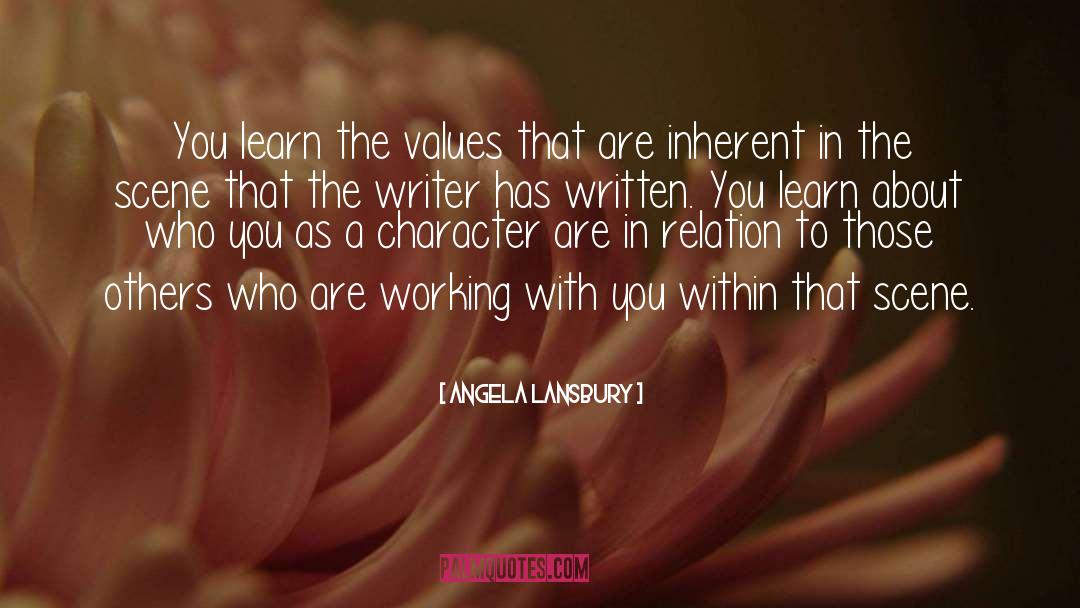 Binchy Writer quotes by Angela Lansbury
