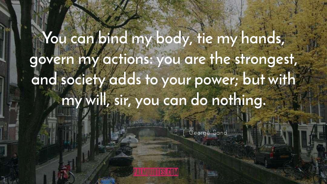 Bind quotes by George Sand