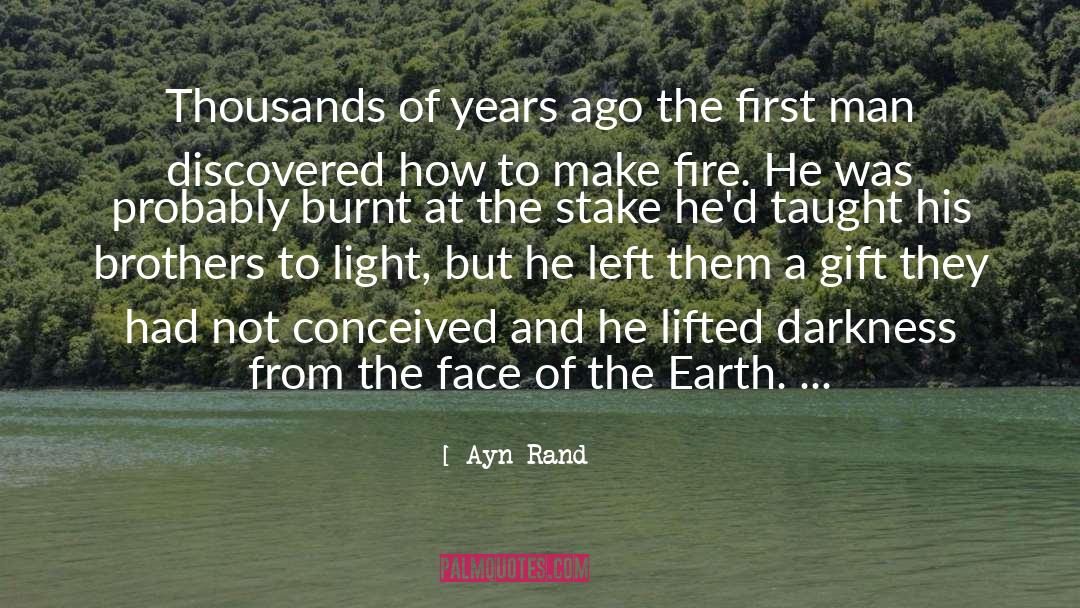Bind To Darkness quotes by Ayn Rand