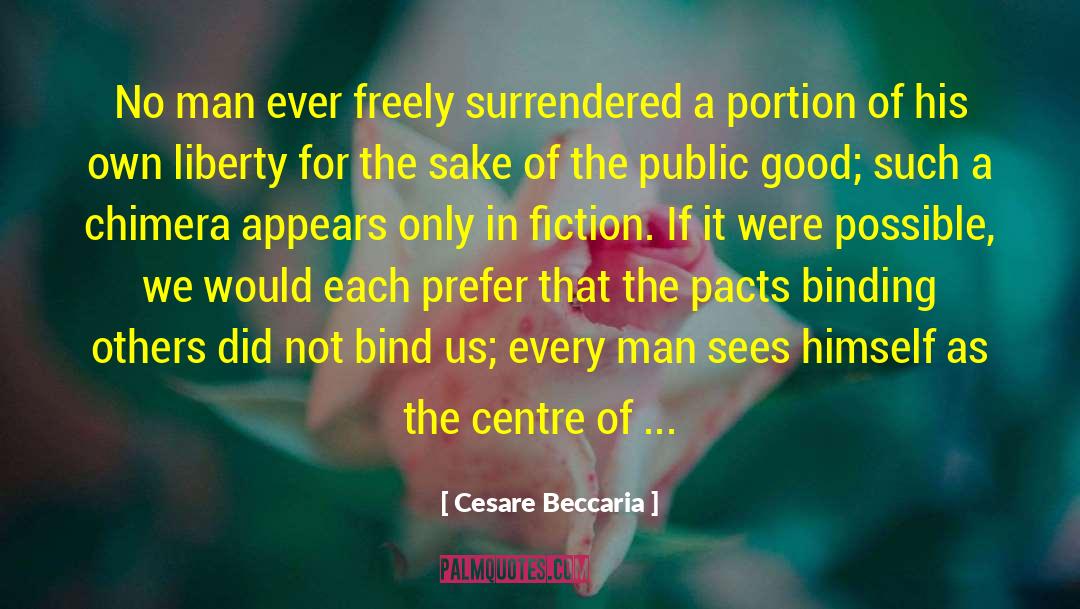 Binding quotes by Cesare Beccaria