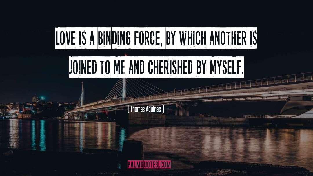 Binding quotes by Thomas Aquinas