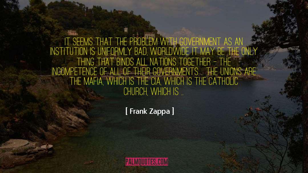 Binds quotes by Frank Zappa