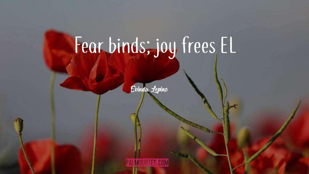 Binds quotes by Evinda Lepins