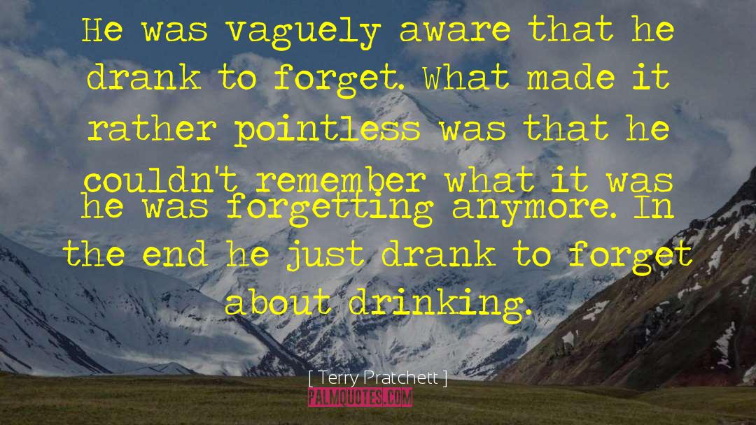 Binge Drinking quotes by Terry Pratchett