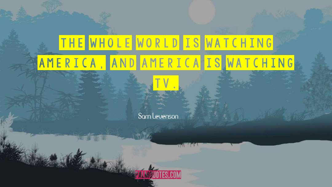 Binge Watching quotes by Sam Levenson
