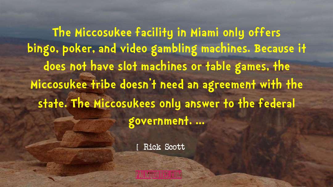 Bingo quotes by Rick Scott