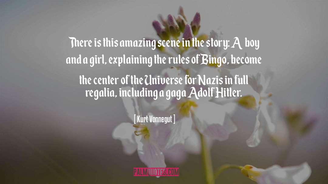 Bingo quotes by Kurt Vonnegut